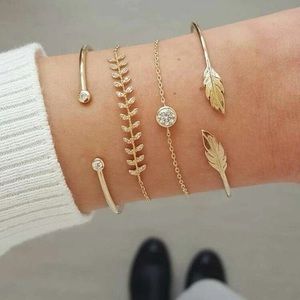 Gold Bracelet Set